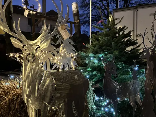 Dekoration Weihnachtsmarkt