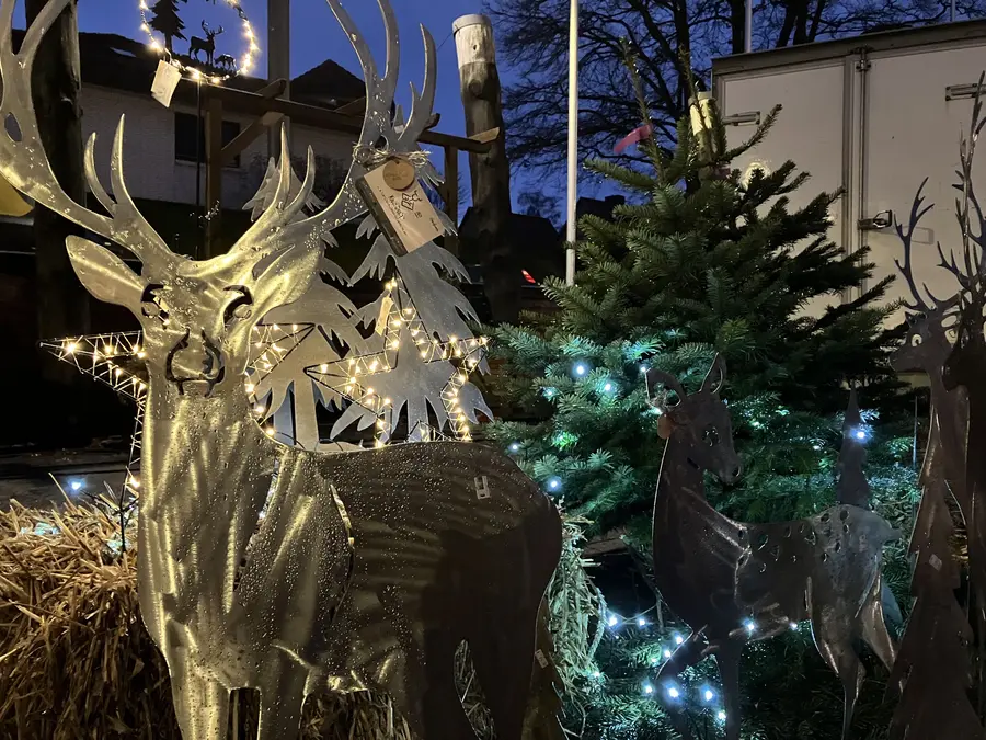 Dekoration Weihnachtsmarkt