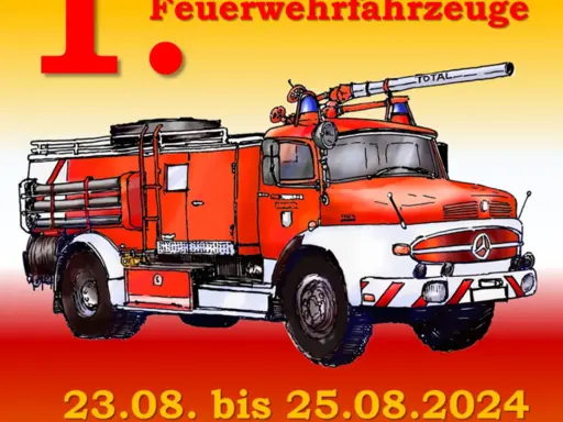 Ankündigung Treffen historischer Feuerwehrfahrzeuge