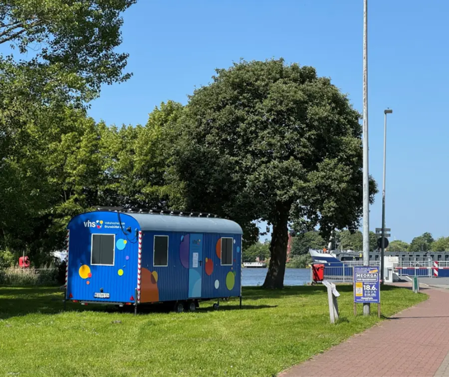 VHS to go - Bauwagen