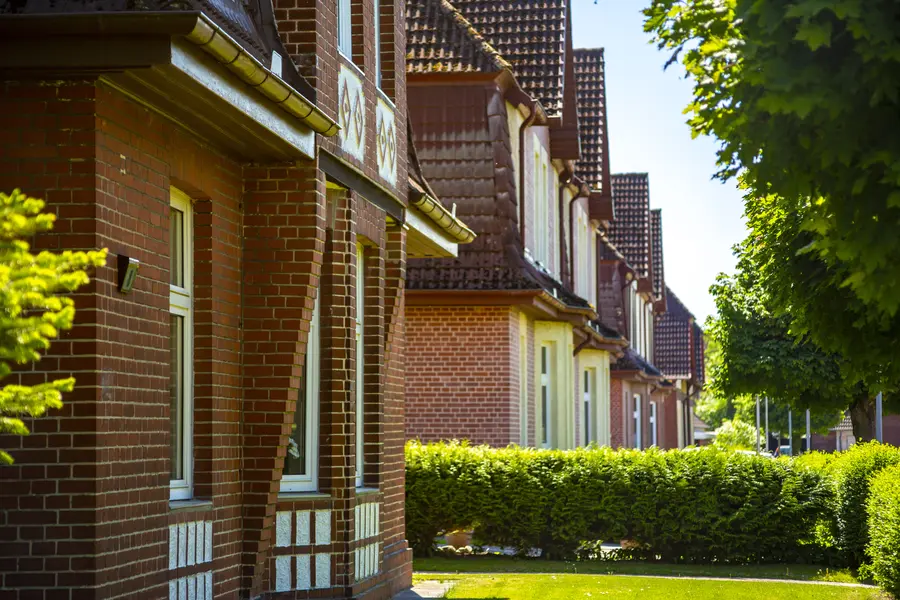 Vorgärten im Beamtenviertel