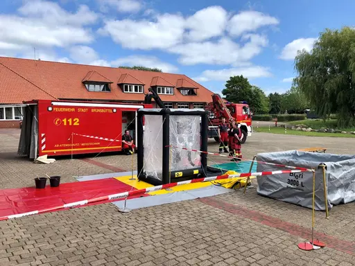 Feuerwehr-Ausbildung Brunsbüttel
