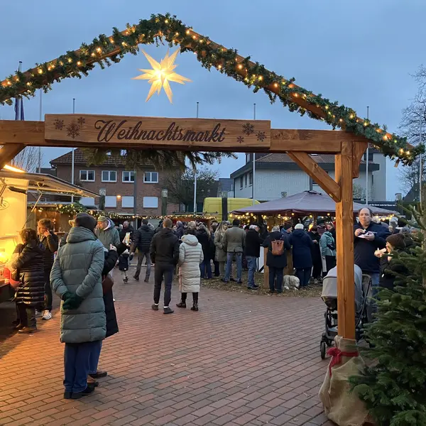 Eingang Weihnachtsmarkt 2024