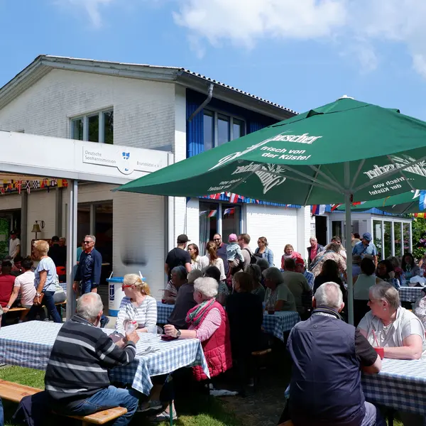Außenbereich vor der Seemannsmission